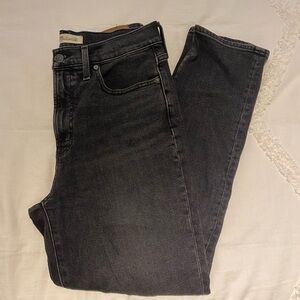 Madewell Perfect Vintage Jean - washed Black - size 28